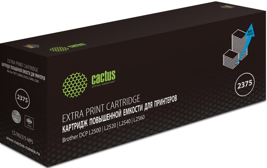 

Картридж CACTUS CS-TN2375-MPS (аналог Brother TN-2375)