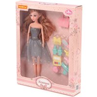 Кукла Полесье Ксюша в платье 02550