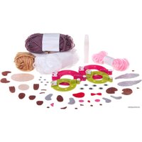 Набор для создания поделок/игрушек Bondibon Творчество с помпонами. Лесные жители ВВ1561