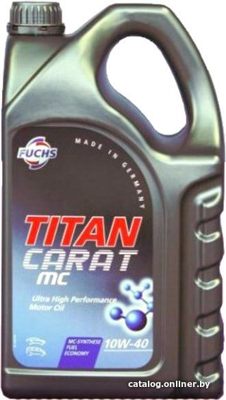

Моторное масло Fuchs Titan SYN MC (Carat) 10W-40 4л