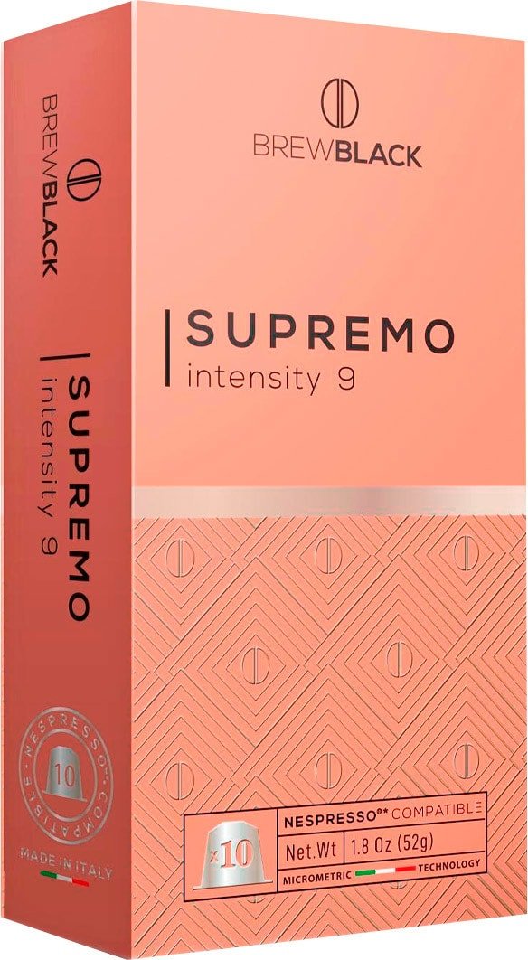 

Кофе в капсулах BrewBlack Supremo 10 шт