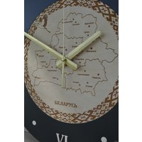 Настенные часы ИП Карташевич с символикой Республики Беларуси Bel23 (40см)