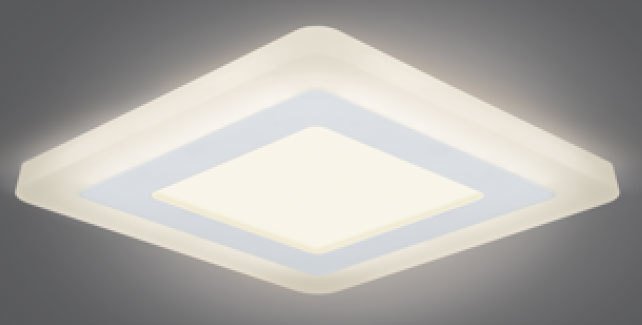 

Точечный светильник Gauss Backlight 6+3W LED 3000K BL122