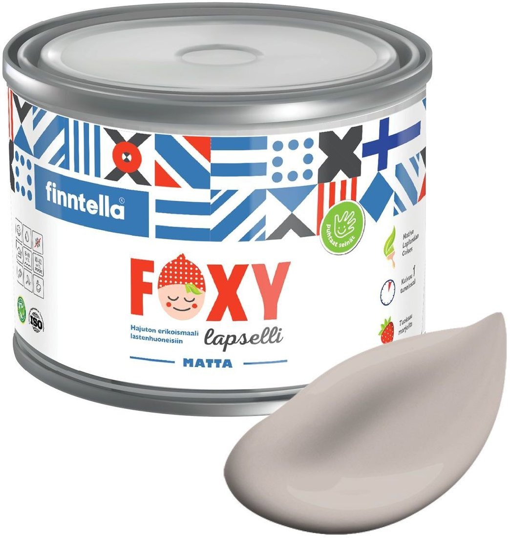 

Краска Finntella Foxy Lapselli Matte Lahde F-50-1-1-FL228 0.9 л (бежевый)