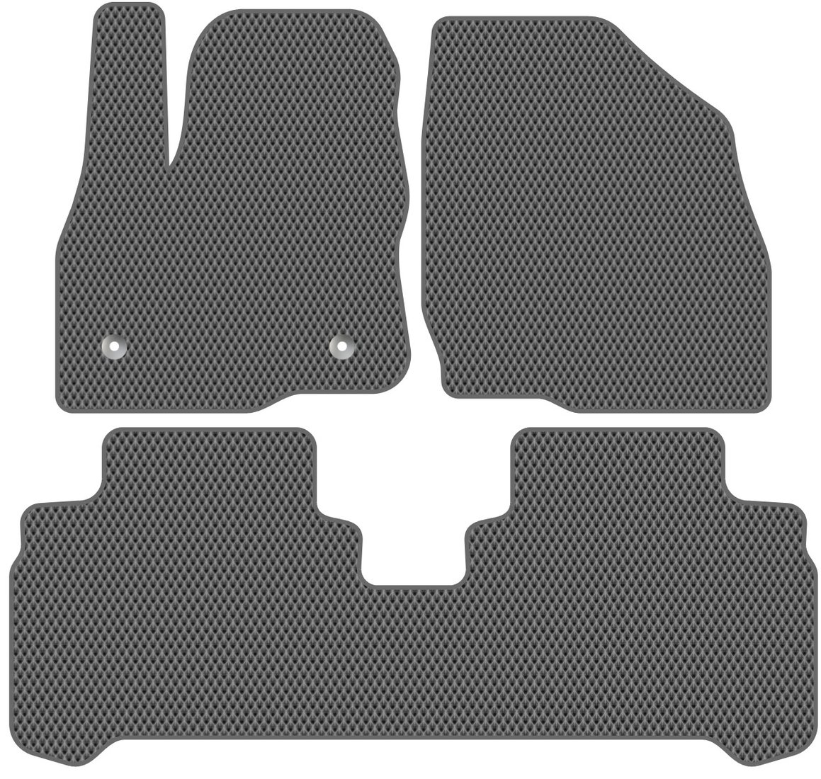 

Комплект ковриков для авто Alicosta Chevrolet Bolt I (хэтчбек 5 дв) 2016 - 2021 (серый, ромб)