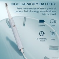 Электрическая зубная щетка Enchen T501 (серый)