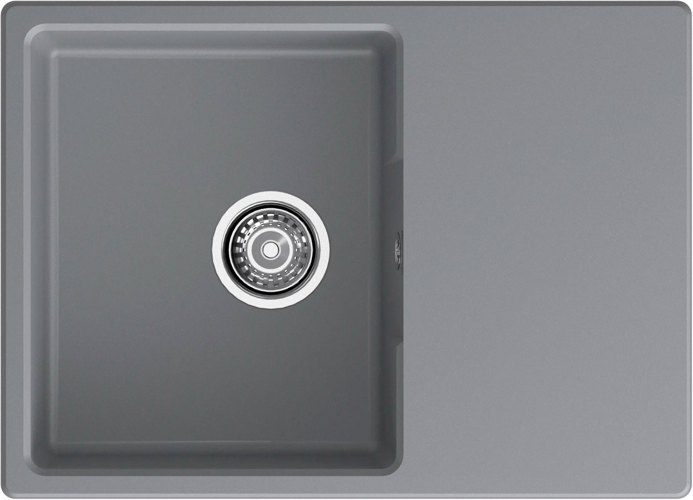 

Кухонная мойка GranFest Urban GF-Urban 668L (темно-серый)