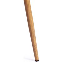 Стул TetChair Breeze mod. 4724 (коралловый/натуральное дерево)