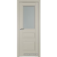 Межкомнатная дверь ProfilDoors 67U L 80x200 (шеллгрей/стекло матовое)