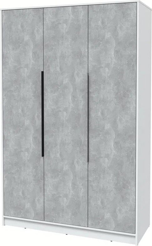 

Шкаф распашной Интерлиния Концепт КТ-Ш3 (бетон/белый платинум)