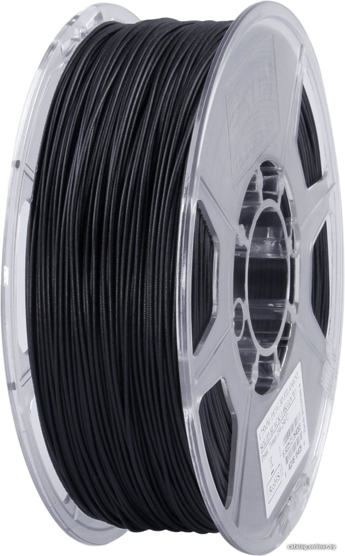 Филамент eSUN PET-G 1.75 мм 1000 г (черный)