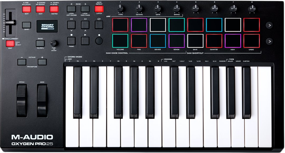 

Рабочая станция M-Audio Oxygen Pro 25