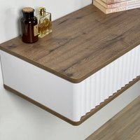 Туалетный столик без зеркала Shtabe Royal 5014 эко (дуб веллингтон)