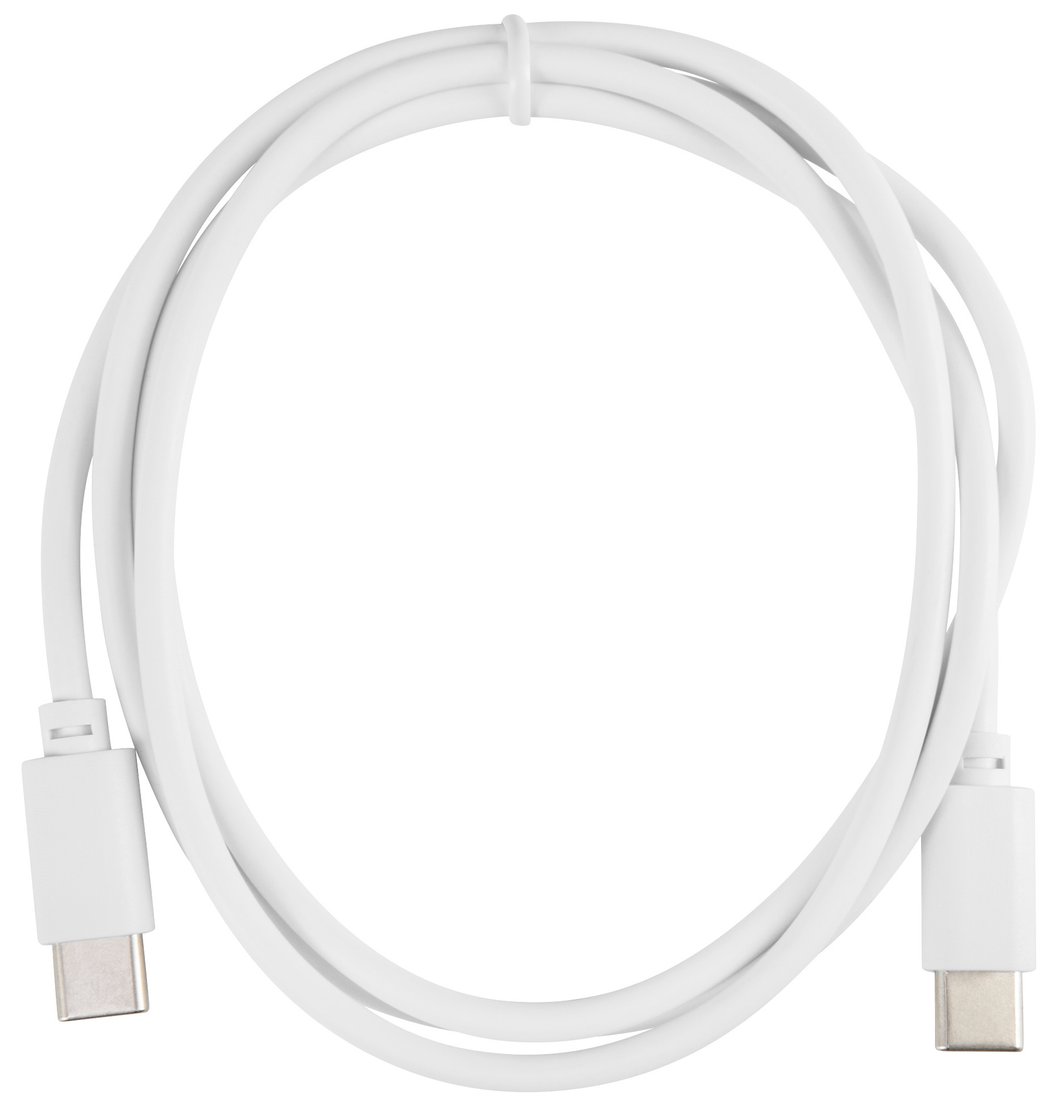 

Кабель Buro USB Type-C - Type-C PD15W (1 м, белый)