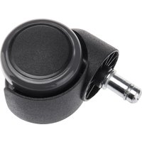 Ролики для кресла Brabix d11 532009 (5шт, пластик/полиуретан черный)