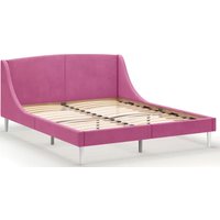 Кровать MONOFIX Лотти 160x200 (микровелюр/бордовый)