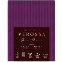 Простыня Verossa Stripe 240/260 01 70012 (Violet)