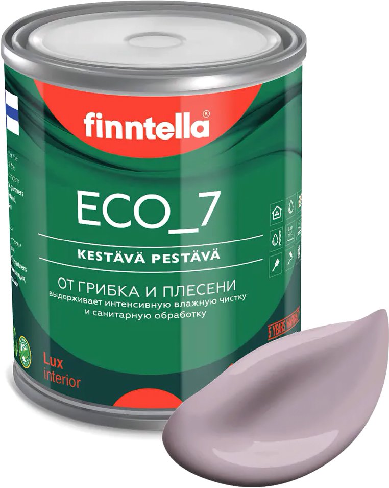 

Краска Finntella Eco 7 Metta F-09-2-1-FL107 0.9 л (серо-лиловый)