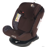 Детское автокресло Tron Wizard Isofix (brown/print)