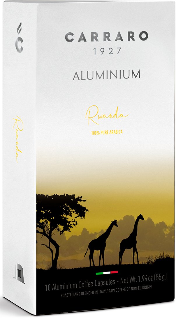 

Кофе в капсулах Carraro Rwanda aluminium 10 шт