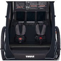 Детский велоприцеп Thule Coaster XT (Black on Black)