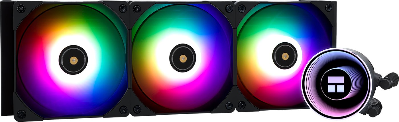 

Система жидкостного охлаждения для процессора Thermalright Frozen Notte 360 ARGB (черный)
