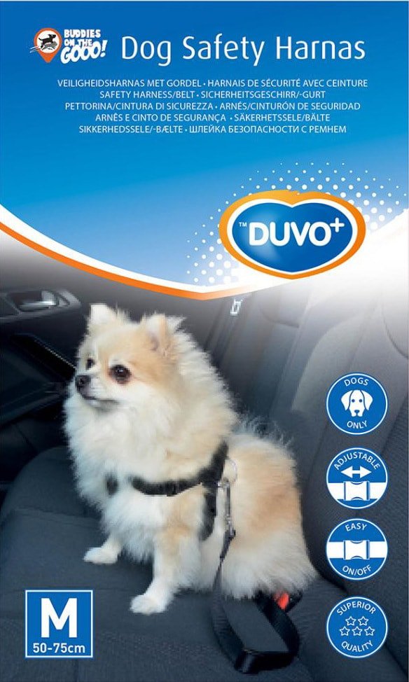 

Ремень безопасности для авто Duvo Plus Safety Belt Harness 121004 (M, 50-75 см)