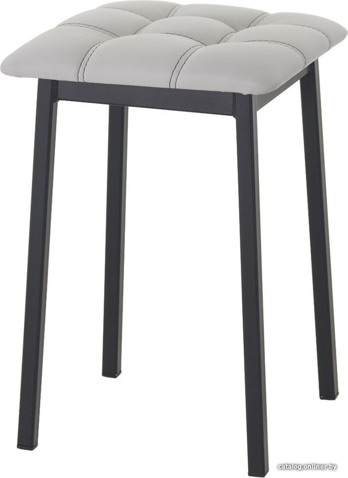 

Табурет AMC Comfort 7К1.6 (кожзам, серый/черный)