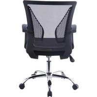 Офисный стул SitUp Butterfly сhrome (сетка Black/Black) (MIX-34)