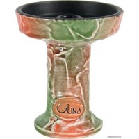 Чаша Glina Гармонь (красный/зеленый)