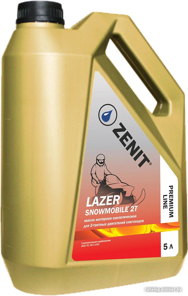 Моторное масло Zenit Premium Line Lazer Snowmobile 2T 5л