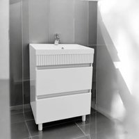  Garda Тумба под умывальник Garda Tramonta 08.84.600.PVC (белый глянец)