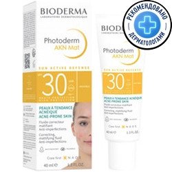 

Bioderma Эмульсия для лица Photoderm AKN Mat SPF30 40 мл