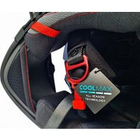 Мотошлем AIM RH360 360-002-M (M, Carbon Battle Red)