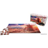 Пазл Нескучные игры Фудзияма. Япония Фигурный деревянный