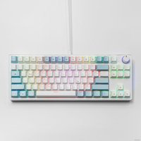 Клавиатура Cyberlynx ZA87 White Blue Orange (TNT Yellow)