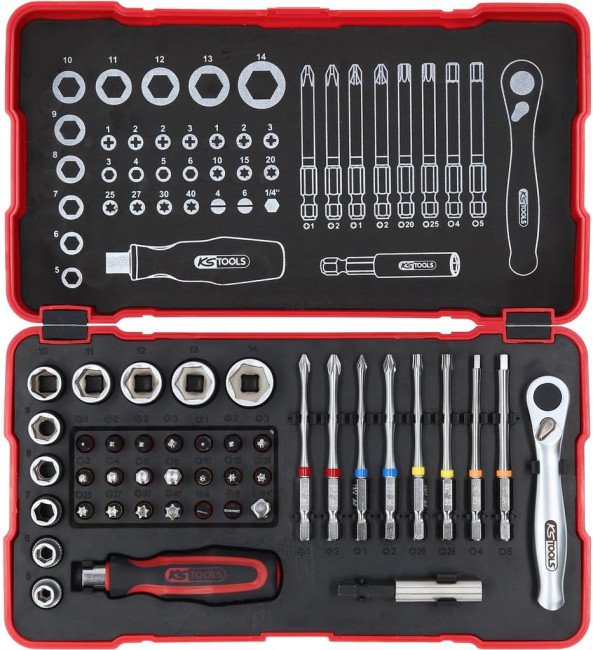 

Набор домашнего мастера KS Tools Werkzeuge 999.2222 (42 предмета)