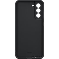 Чехол для телефона Samsung Silicone Cover S21 FE (черный)