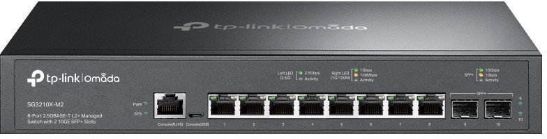 

Управляемый коммутатор уровня 2+ TP-Link Omada SG3210X-M2 V1