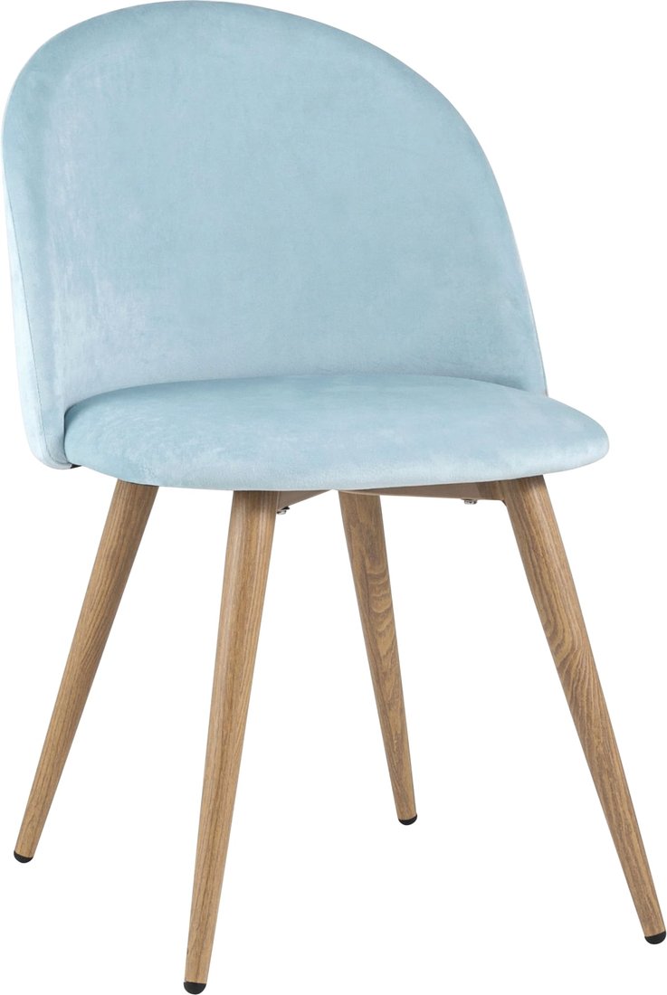 

Стул Stool Group Лион велюр (пыльно-голубой)