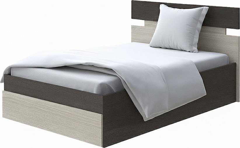 

Кровать PROxSON Milton с ПМ 80x200 (дуб кантербери/ясень шимо светлый)
