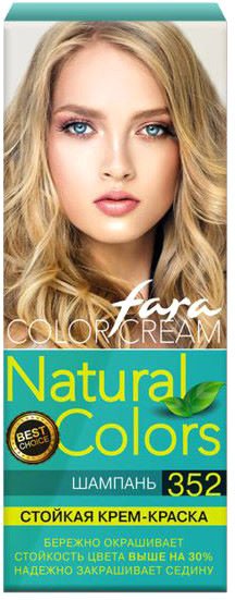 

Крем-краска Fara Natural Colors 352 шампань 50 мл