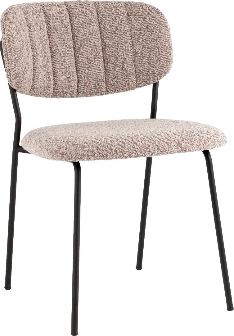 

Стул Stool Group Кэрол без подлокотников FDC9003 DC2635-4A grey (букле серый/черные ножки)