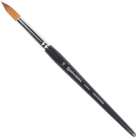 

Кисть для рисования BRAUBERG №10 200695 (круглая)