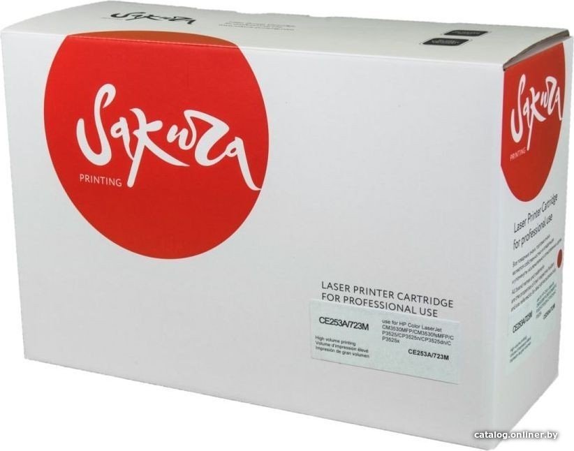 Картридж Sakura Printing SACE253A/723M (аналог Canon CE253A, HP 723M)