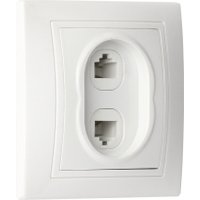 Розетка компьютерная SmartBuy Венера SBE-01w-S1-RJPH