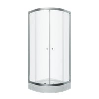 Душевой уголок Triton Альфа-Хром 90х90 (с поддоном)