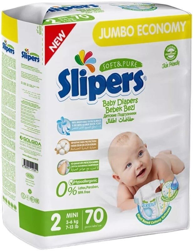 

Трусики-подгузники Slipers Mini J-202 (70 шт)
