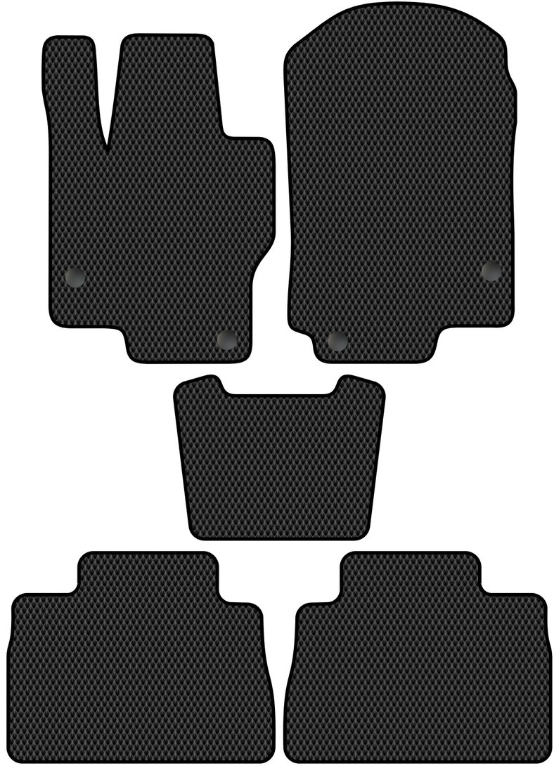 

Комплект ковриков для авто Alicosta Mercedes-Benz GLE Coupe (suv / C167) 2019 - Н.В. (черный, ромб)