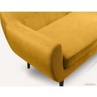 Диван Divan Роттердам-3 Velvet Yellow 85423 (желтый)
